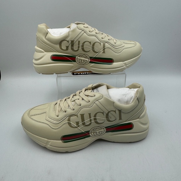 NEW Gucci Apollo Ivoire Men's US Size 9 Box Damaged - Picture 7 of 14